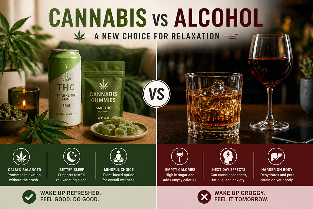 Alcohol vs Cannabis